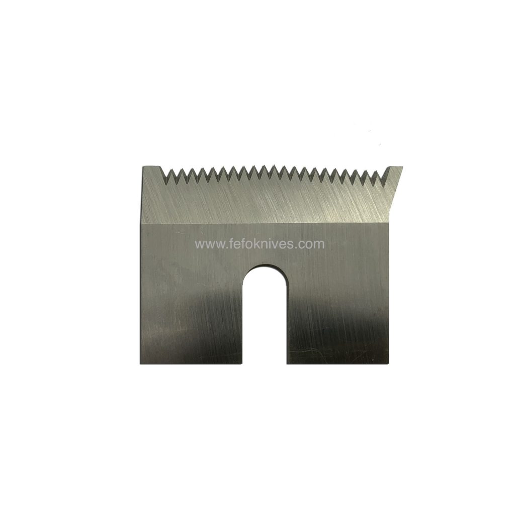 Serrated knives Shaped cutters for tire industry